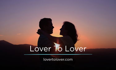 LoverToLover.com - Creative brandable domain for sale